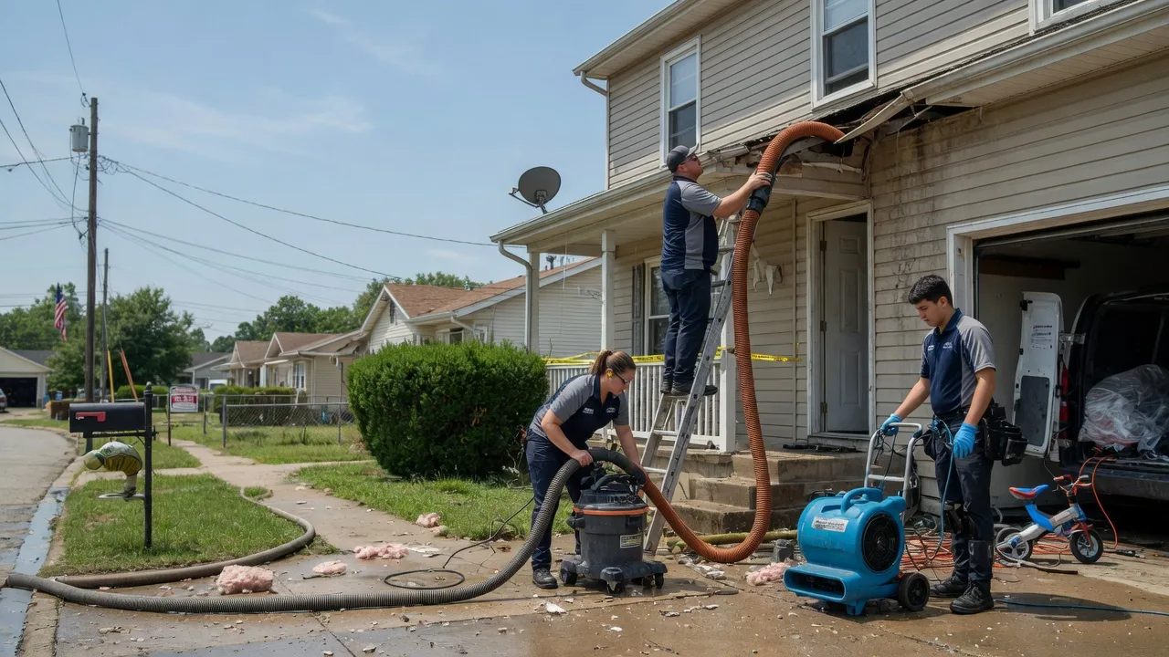 Water Damage Restoration in Evansville, MN near me